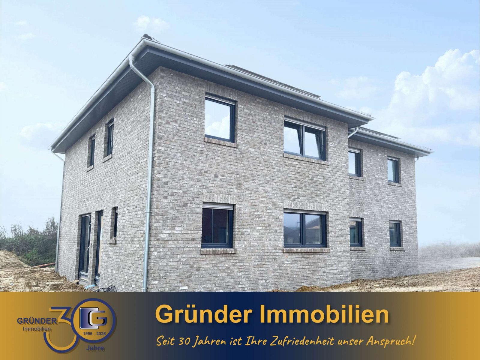 Fürstenau: Provisionsfrei für Käufer: Energieeffiziente Neubau-DHH in Fürstenau – zukunftssicher wohnen 