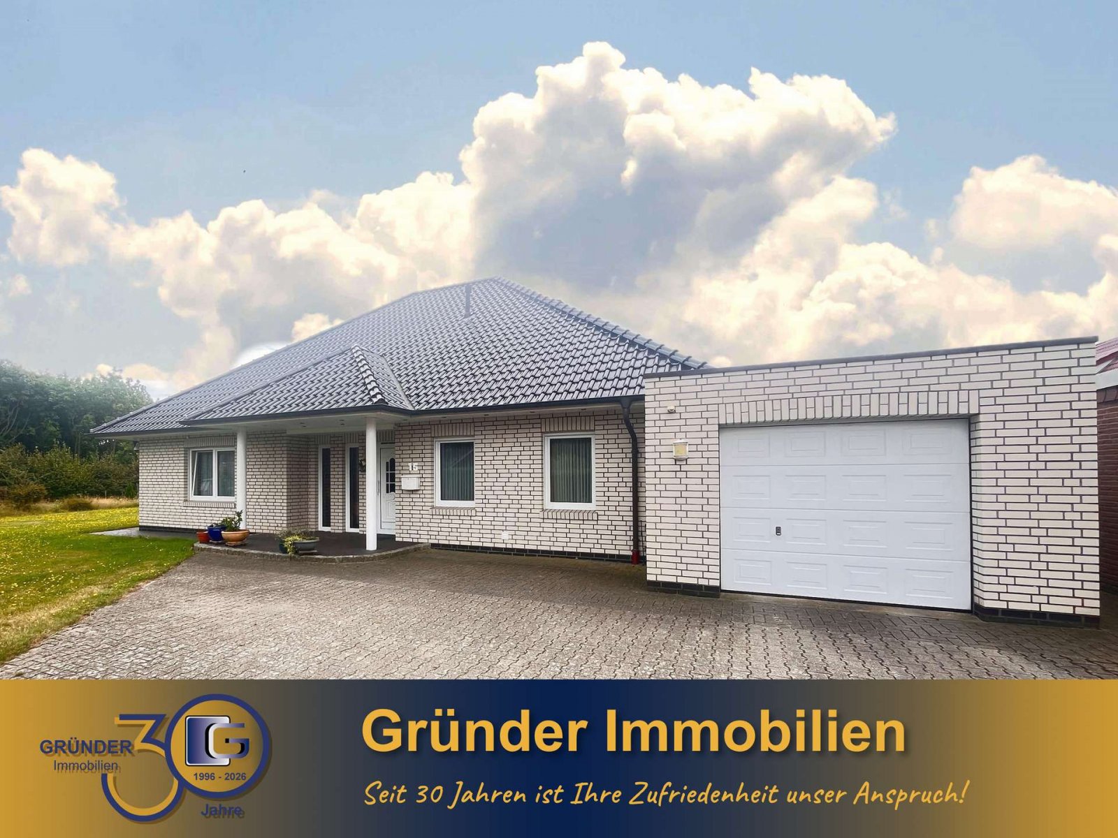 Dörpen: Provisionsfrei für Käufer! Platz zum Durchatmen! Top Bungalow mit großem Grundstück! 