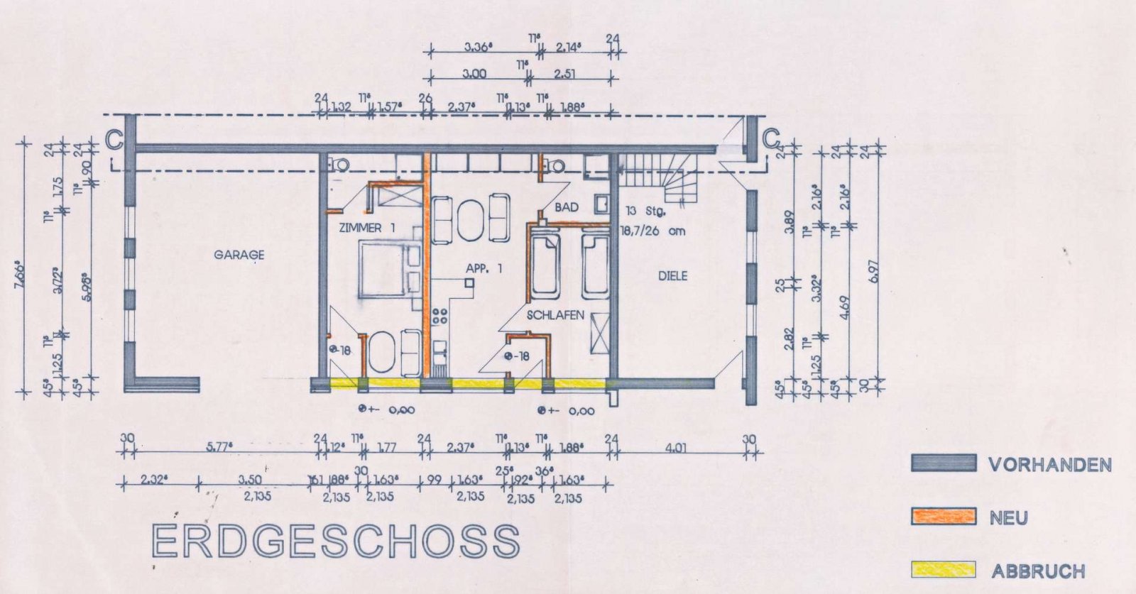 Grundriss EG Ferienwhg.-1