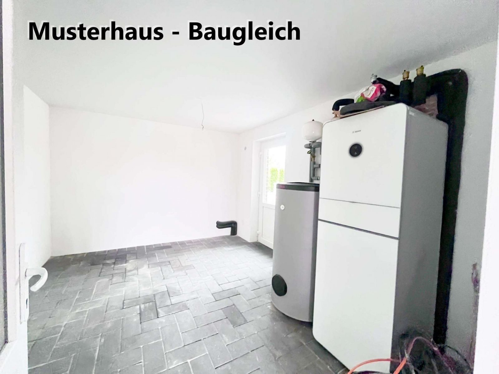 Geräteraum mit Heizung