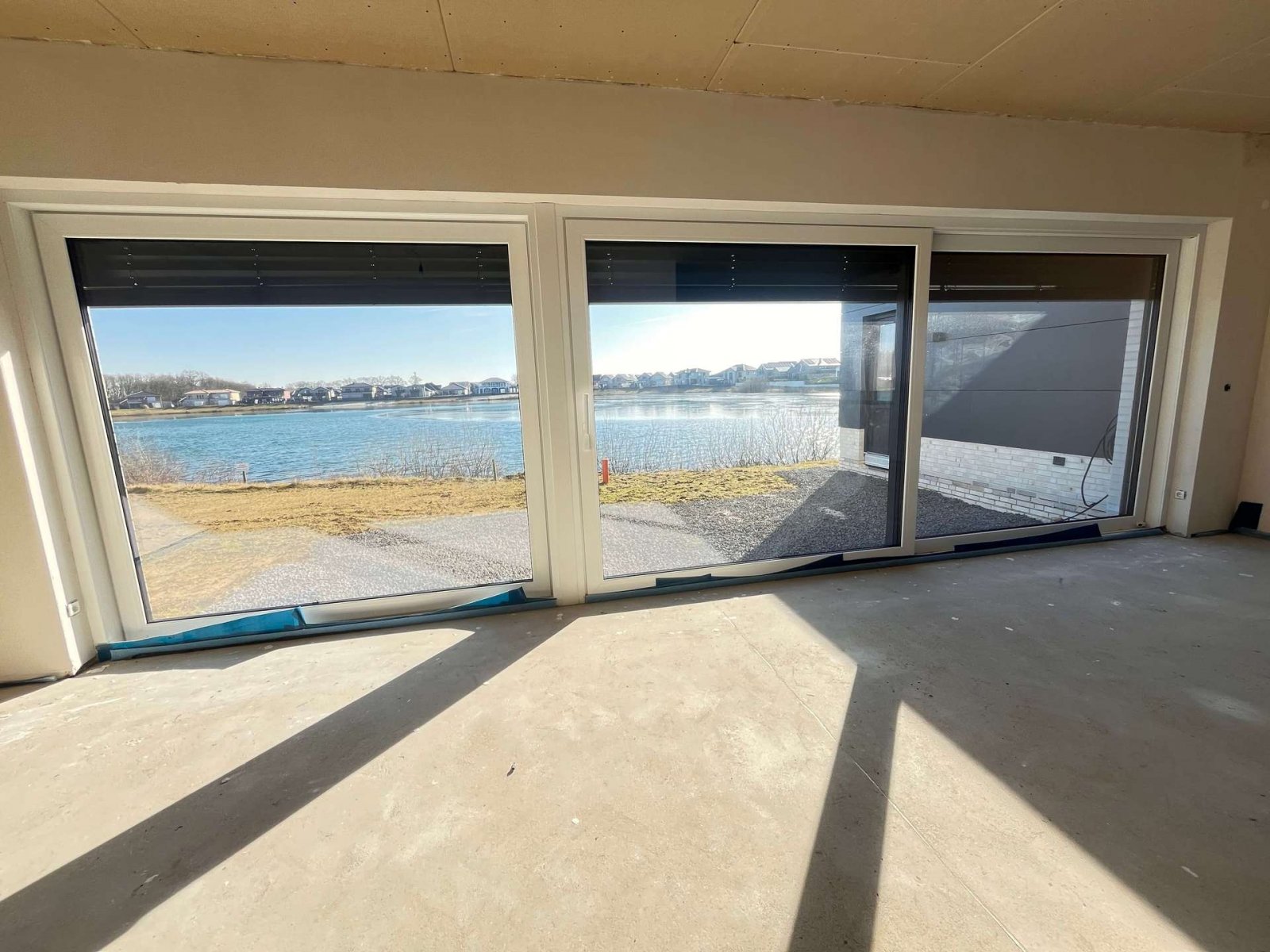 Wohnzimmer Blick auf den See