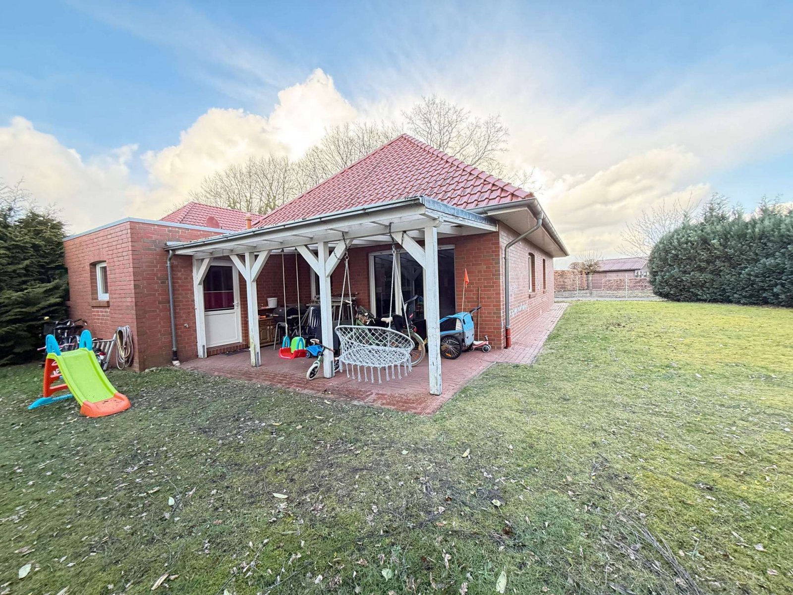 Überdachte Terrasse