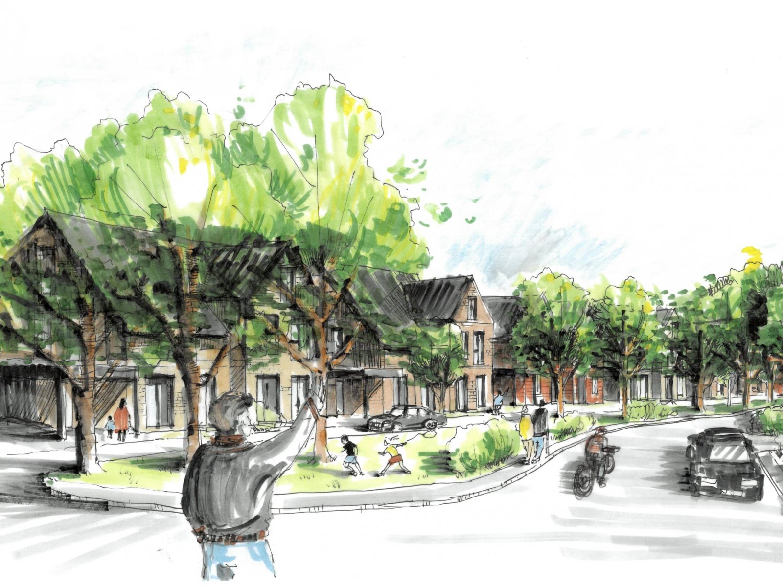 Geschwister-Weinberg-Straße - Quartiersplatz