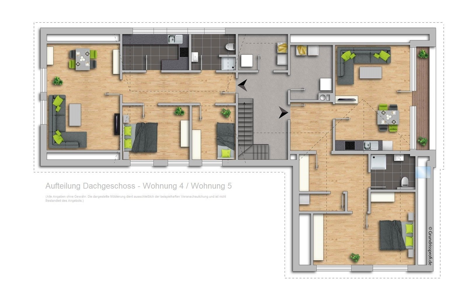 3_536 Aufteilung Dachgeschoss