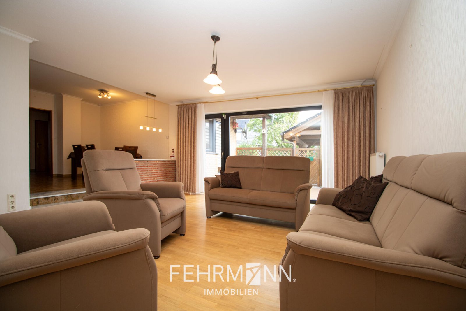 EG-Wohn- und Esszimmer