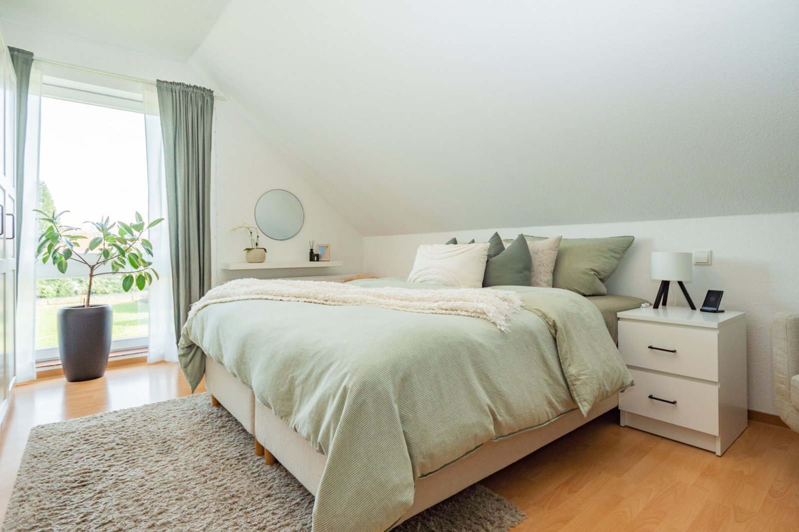 Schlafzimmer im Dachgeschos