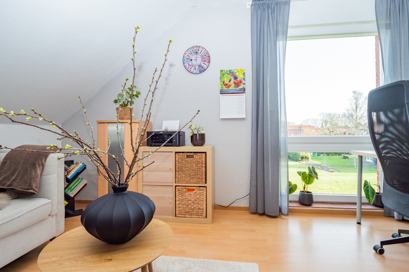 Büro im Dachgeschoss