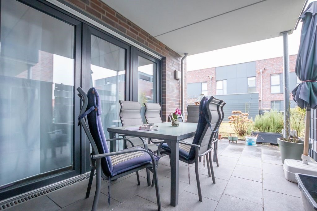 überdachte Terrasse