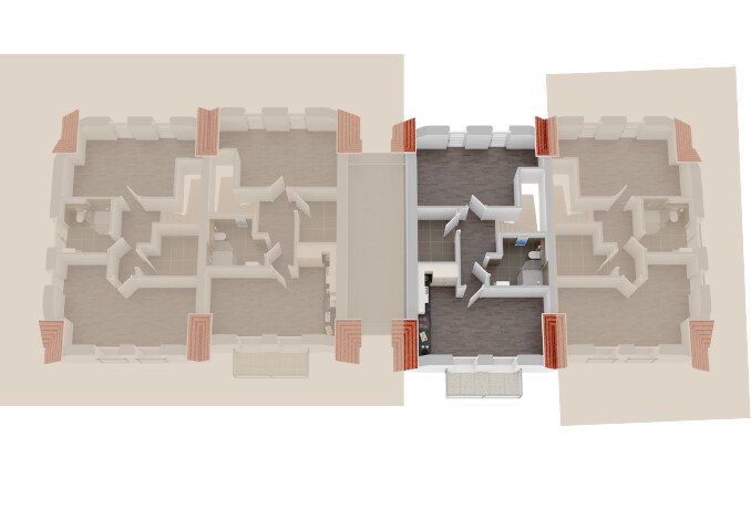C105 Gesamtgrundriss