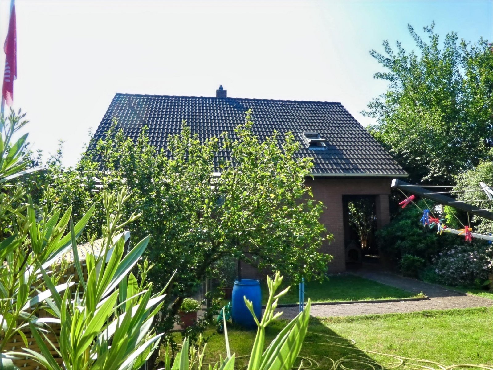 Rückwärtige Ansicht