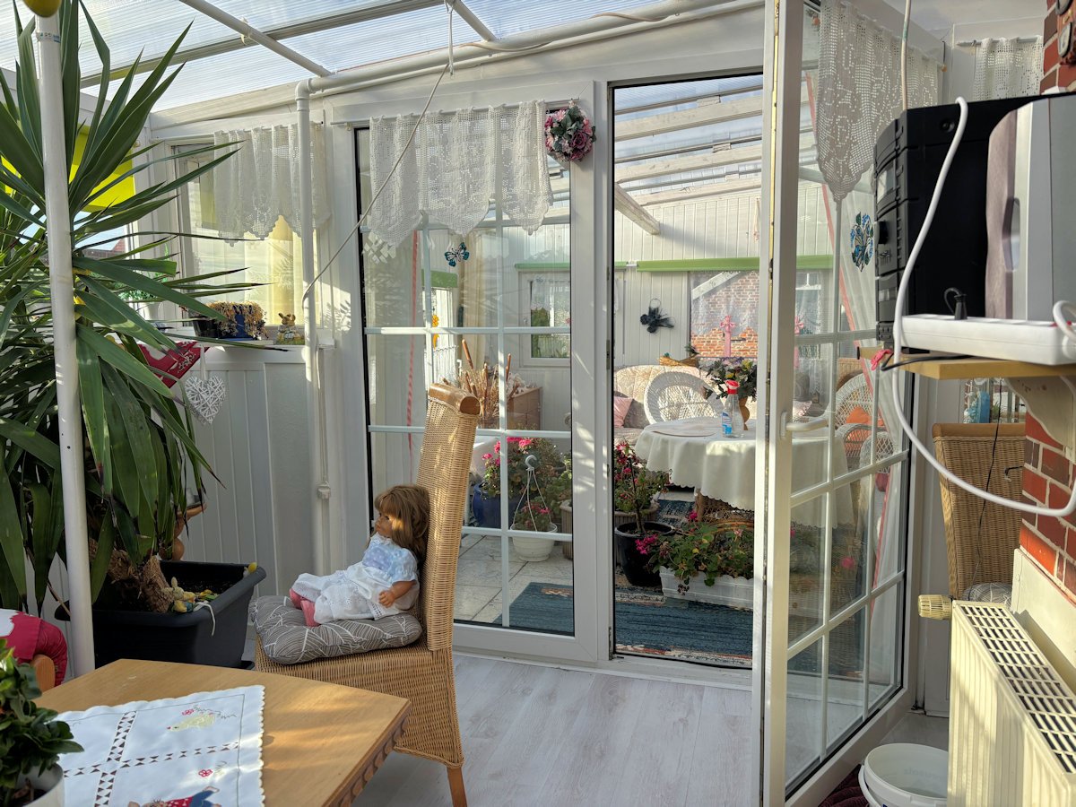 Geschlossene Terrasse