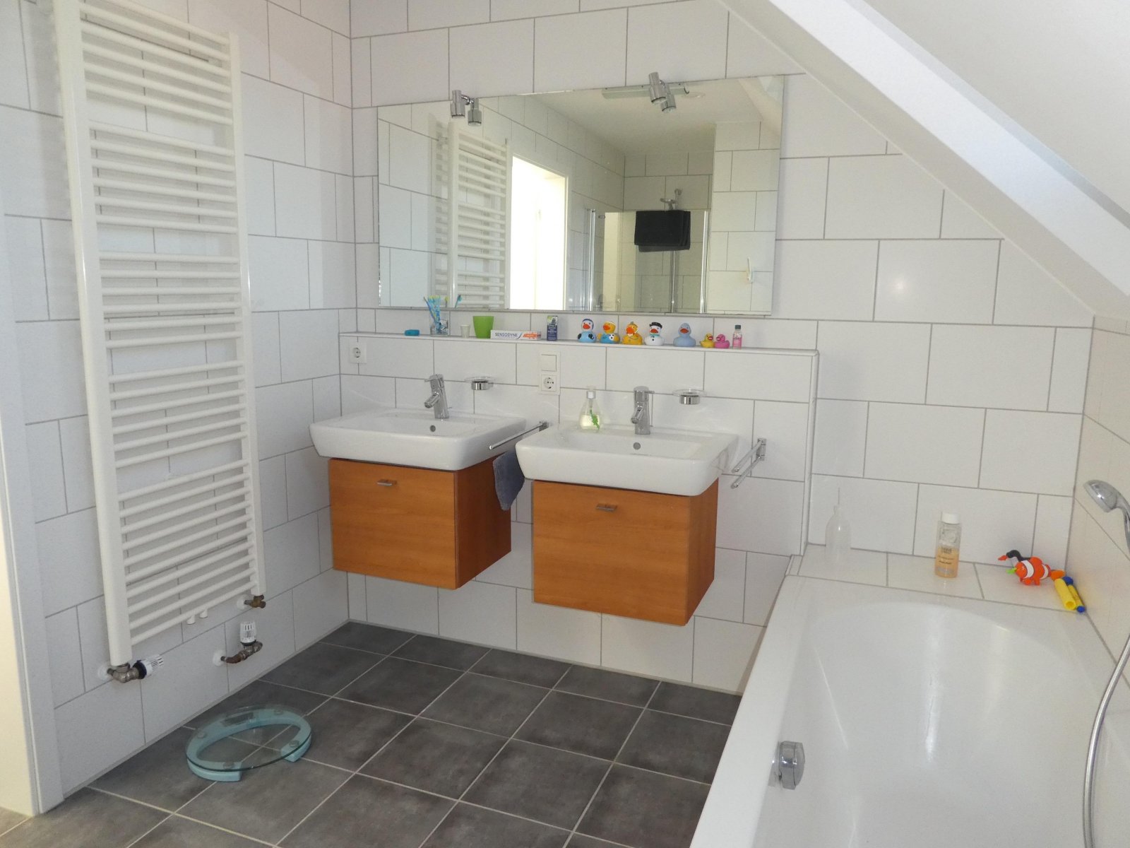 Badezimmer Dachgeschoss