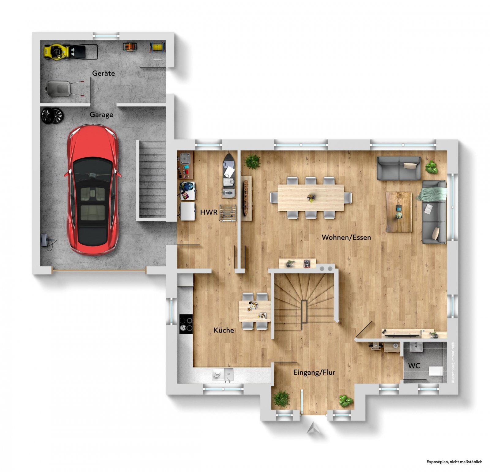 Grundriss Erdgeschoss