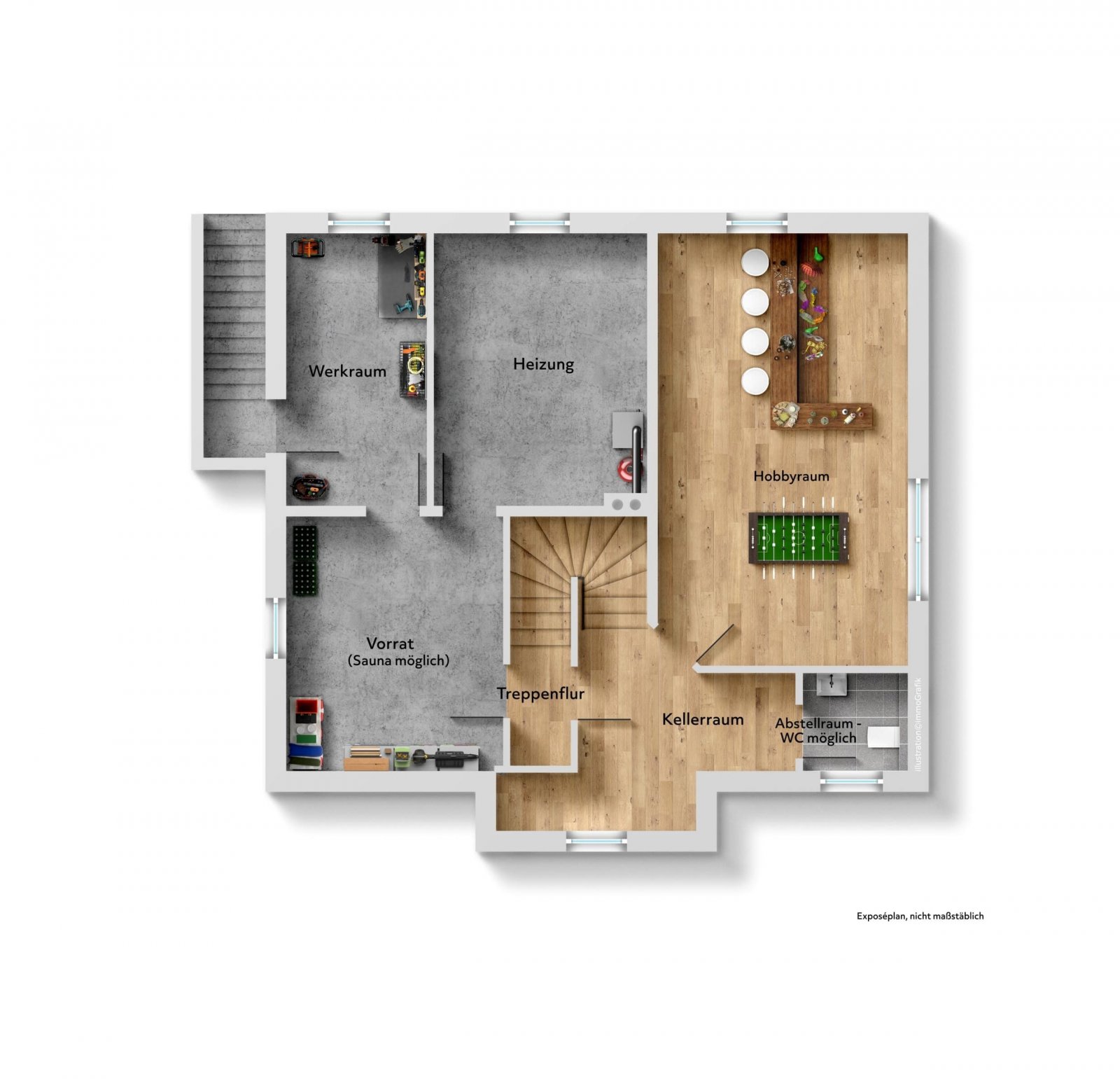 Grundriss Kellergeschoss