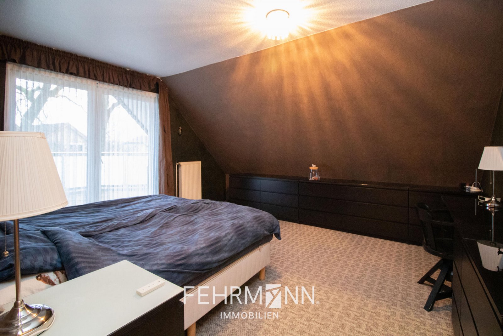 Dachgeschoss-Elternschlafzimmer