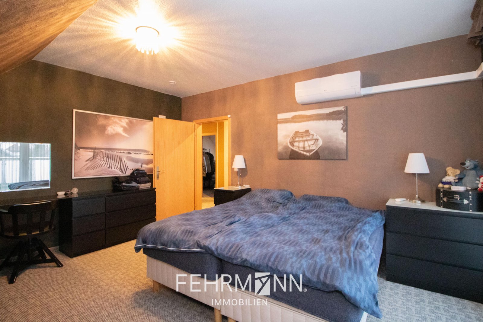 Dachgeschoss-Elternschlafzimmer