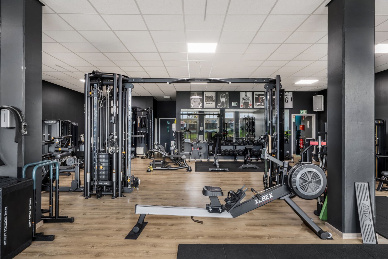 Trainingsfläche Links