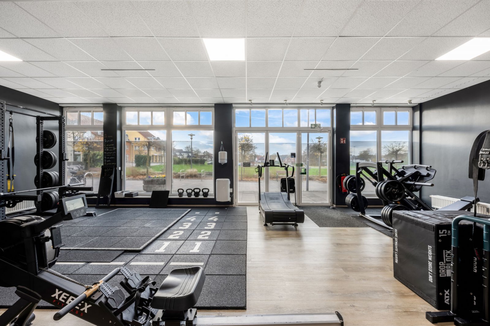 Trainingsfläche Links