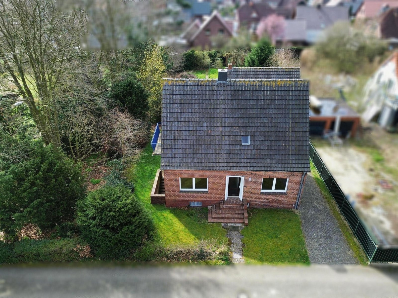 Straßenansicht von oben