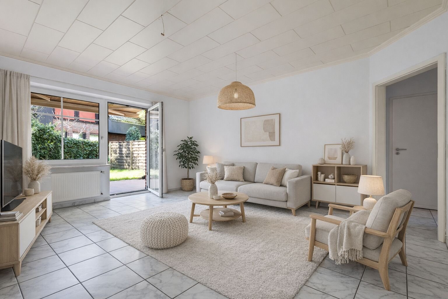 Visualisierung Wohnzimmer