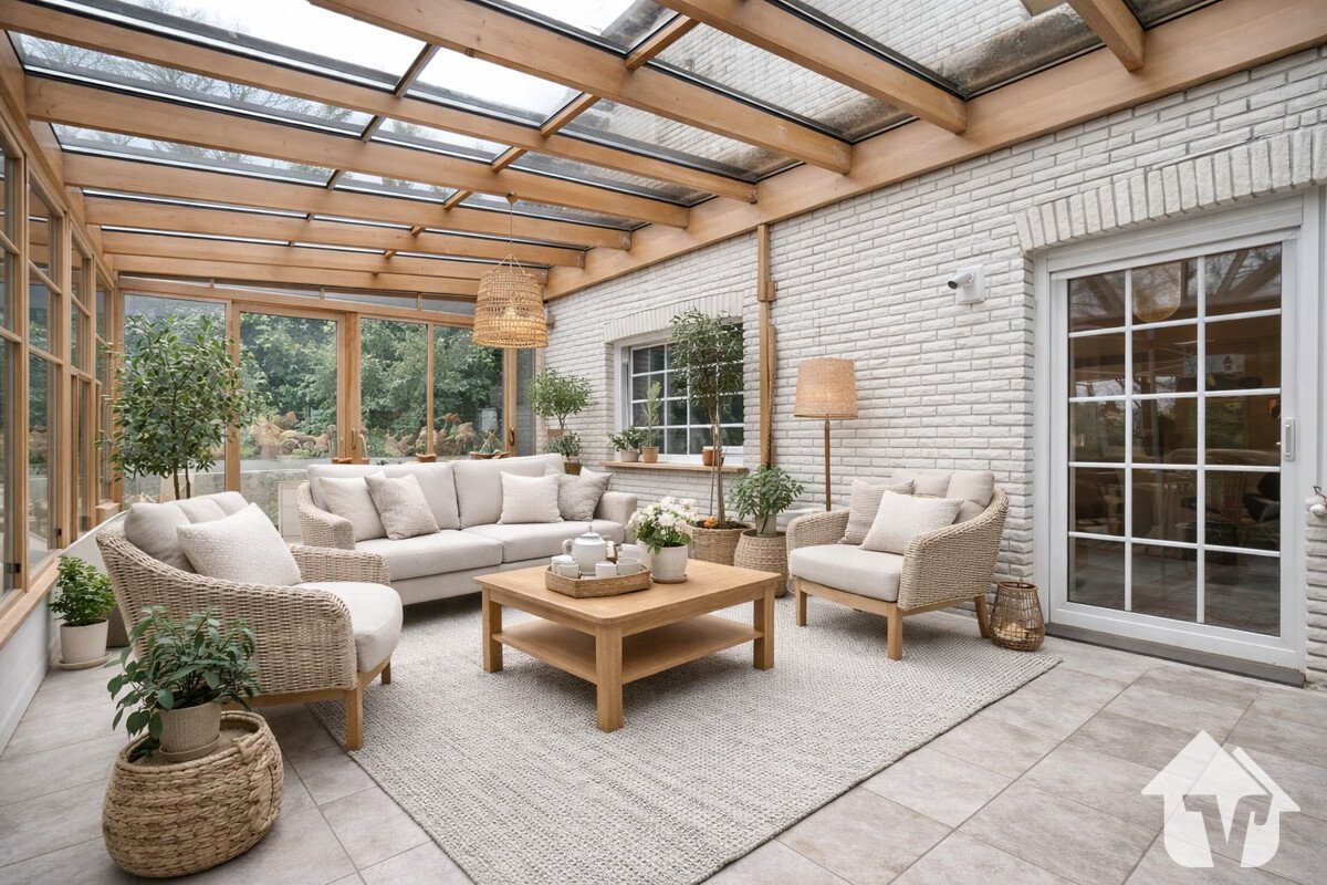 Wintergarten visualisiert