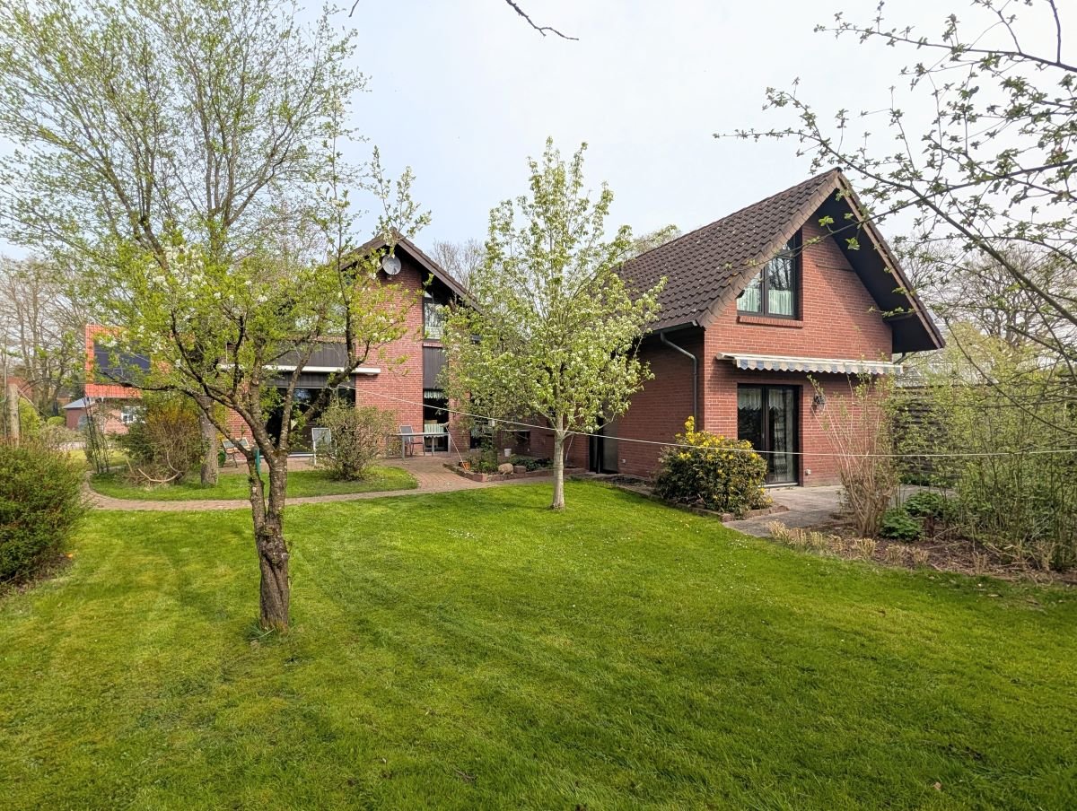 Rückansicht mit Anbau