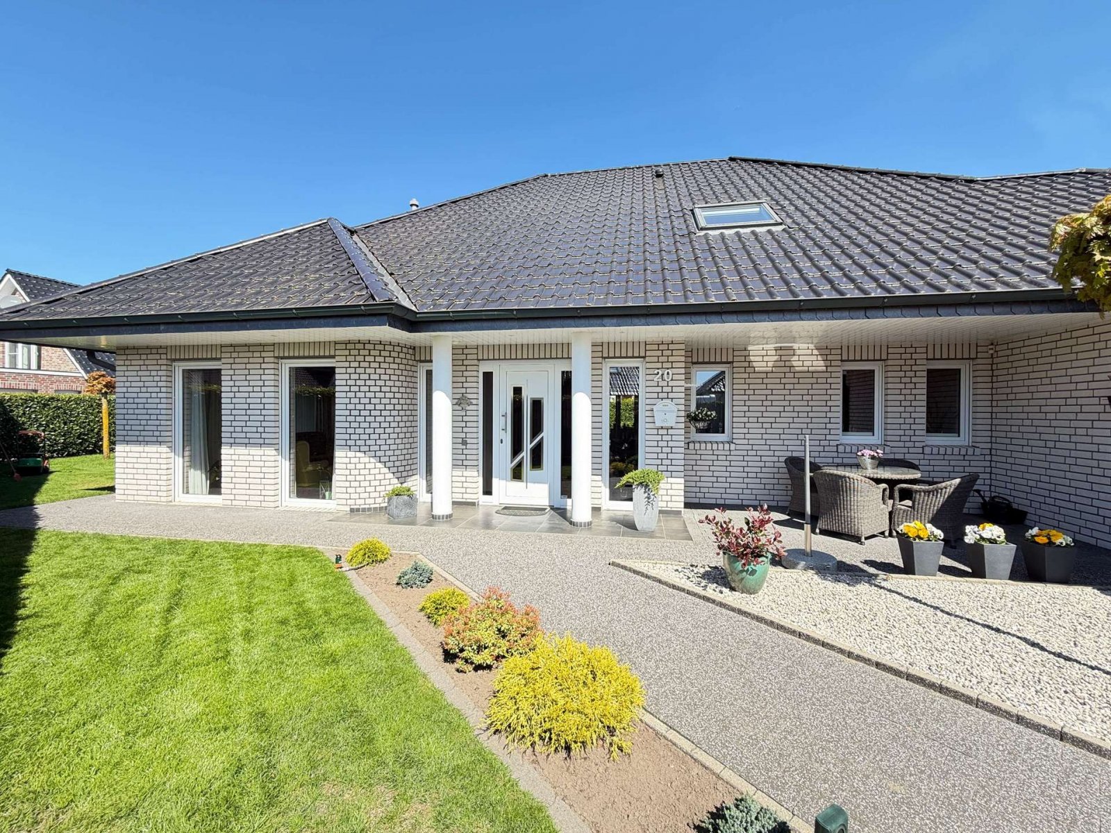 Zuwegung zum Hauseingang