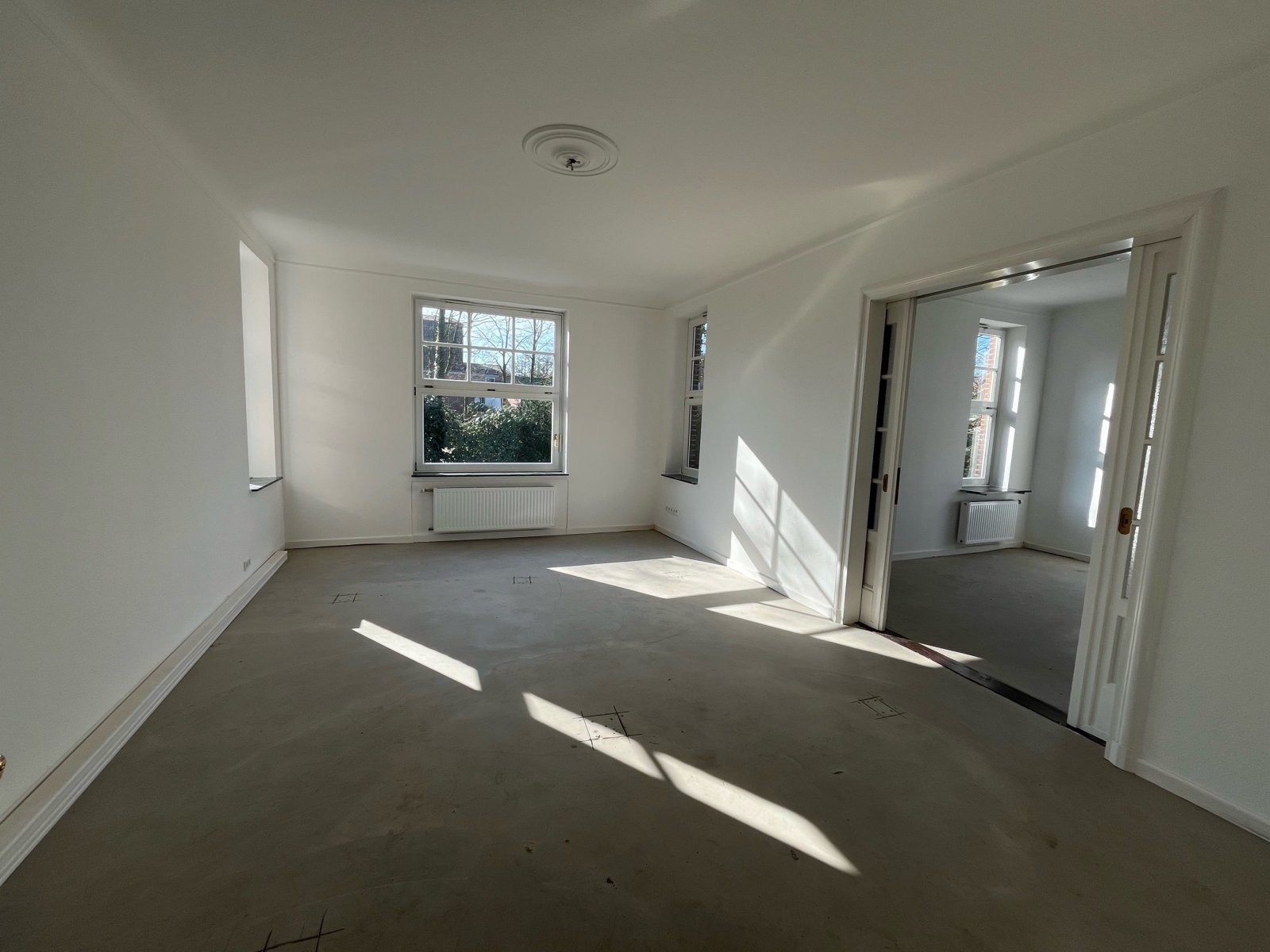 Wohnzimmer mit Salon