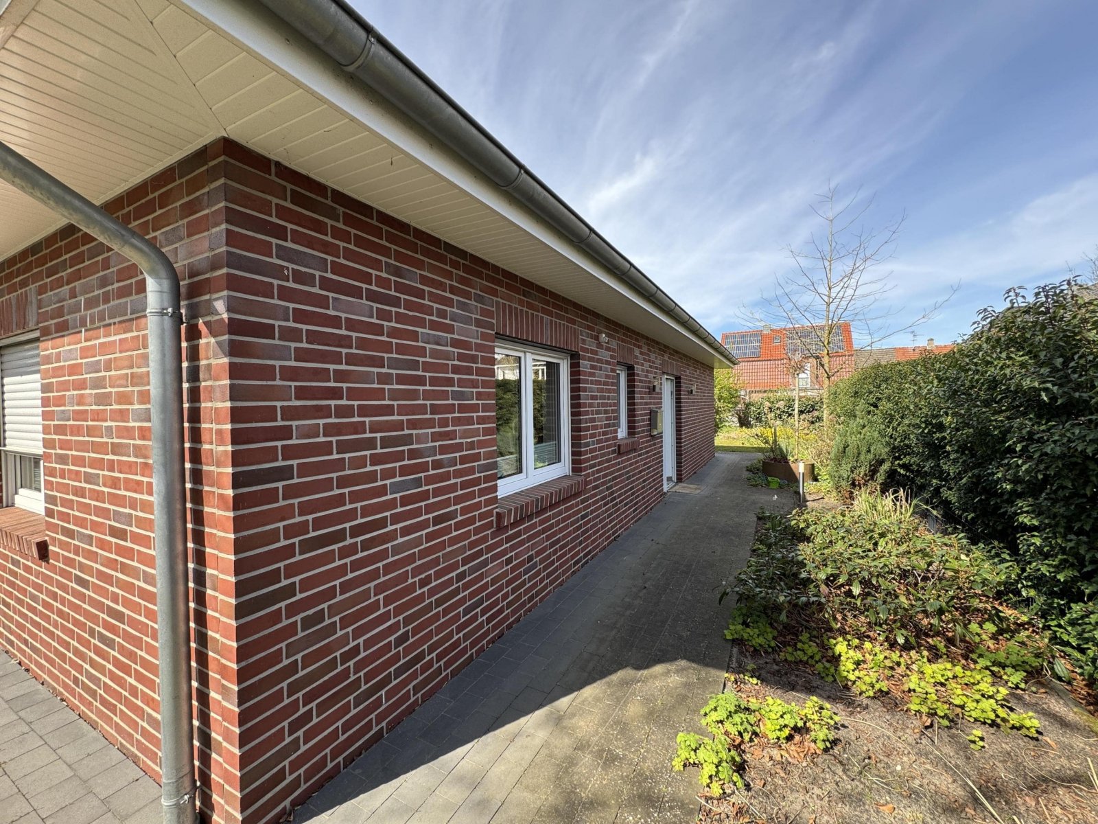 Seitenansicht / Hauseingang