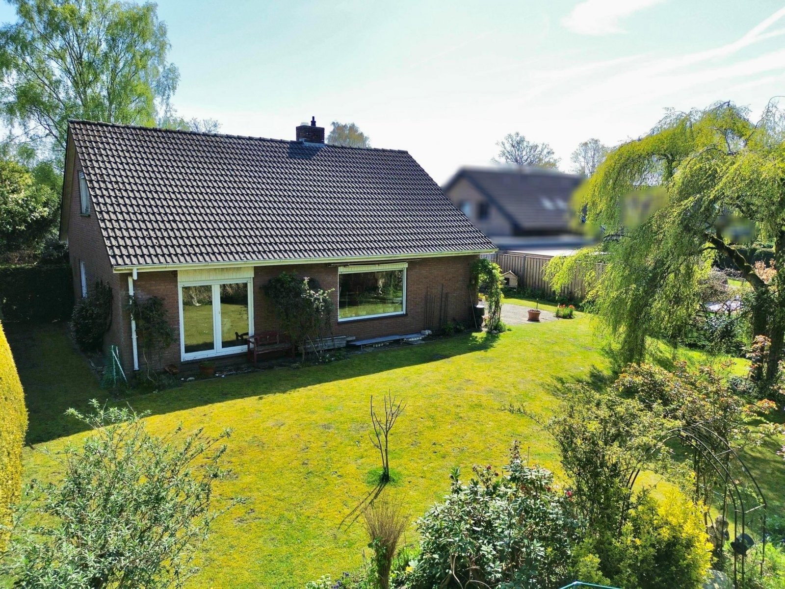 Rückseite m. Garten