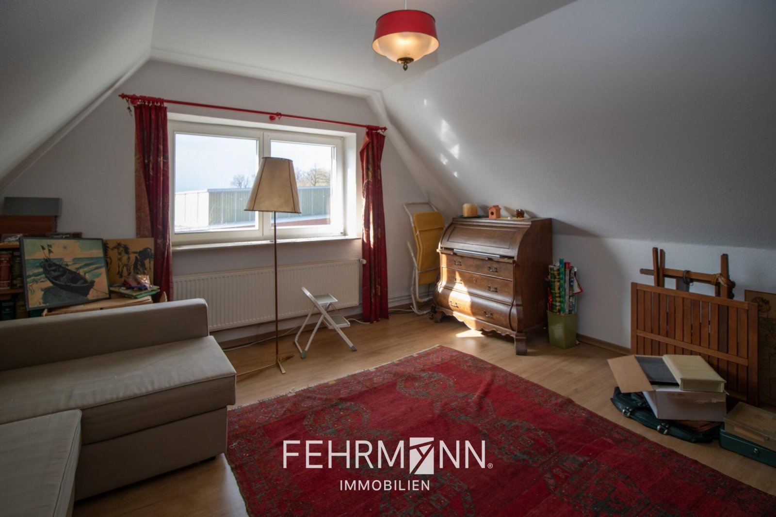 Spitzboden-Schlafzimmer