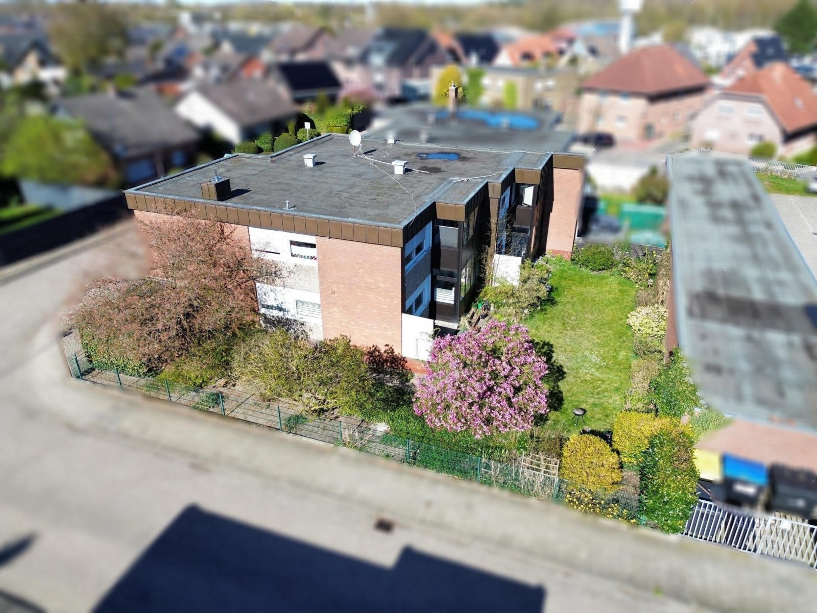 Vogelperspektive seitlich