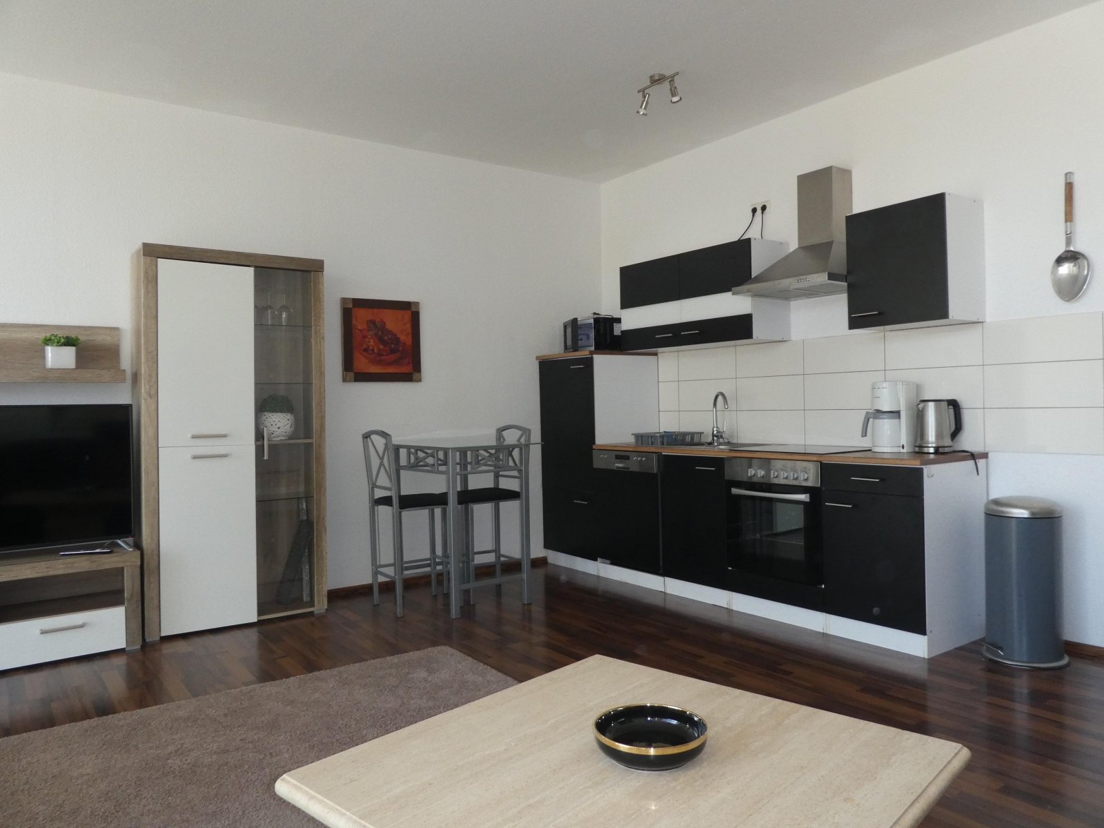 Küche/Wohnzimmer im Obergeschoss