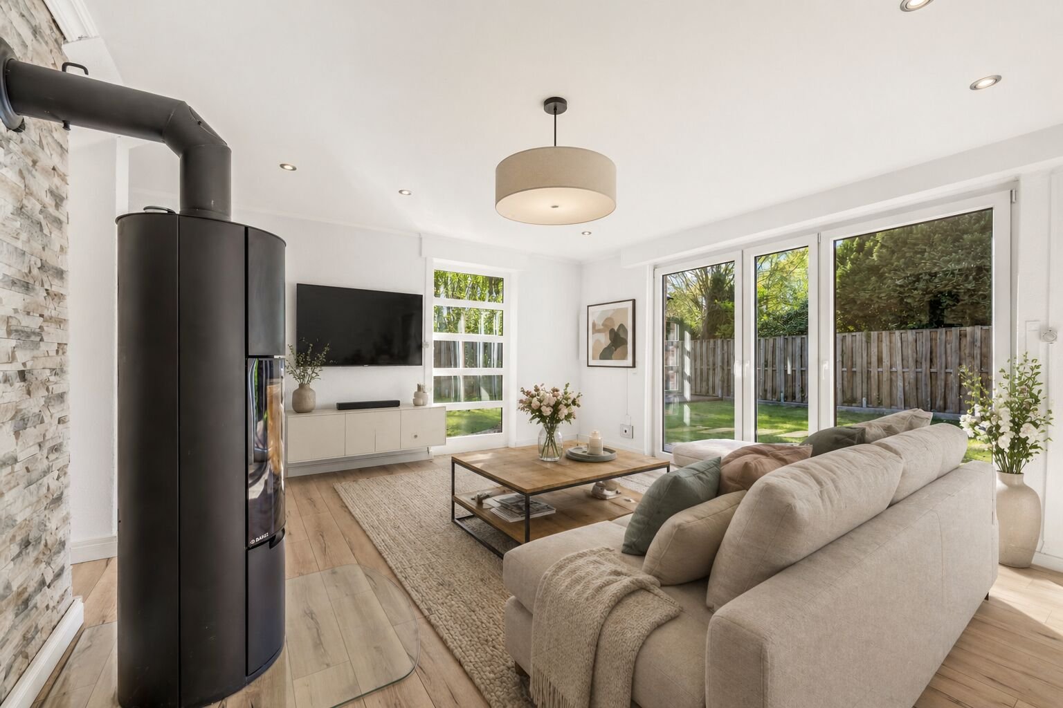 Visualisierung Wohnzimmer