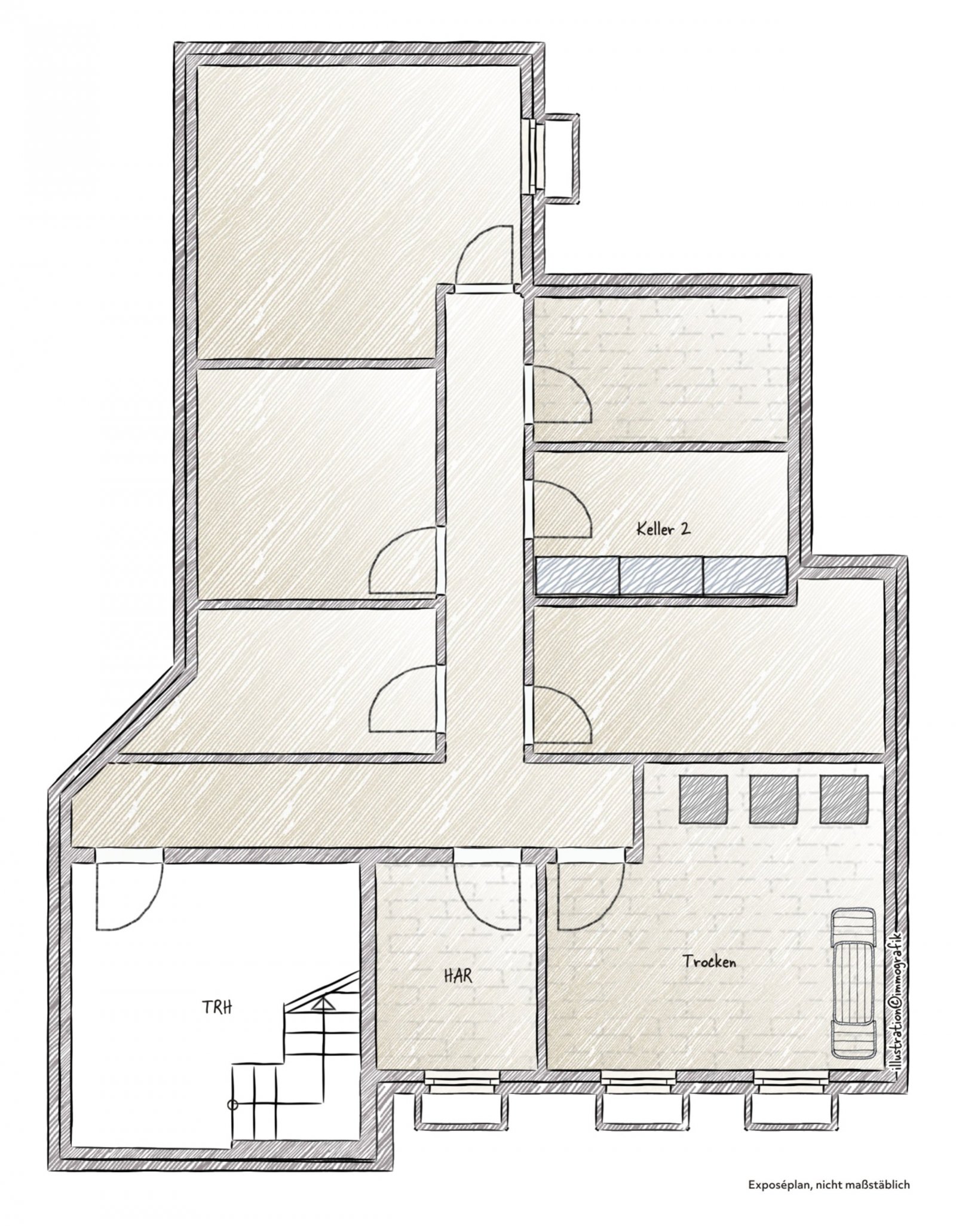 Grundriss Keller