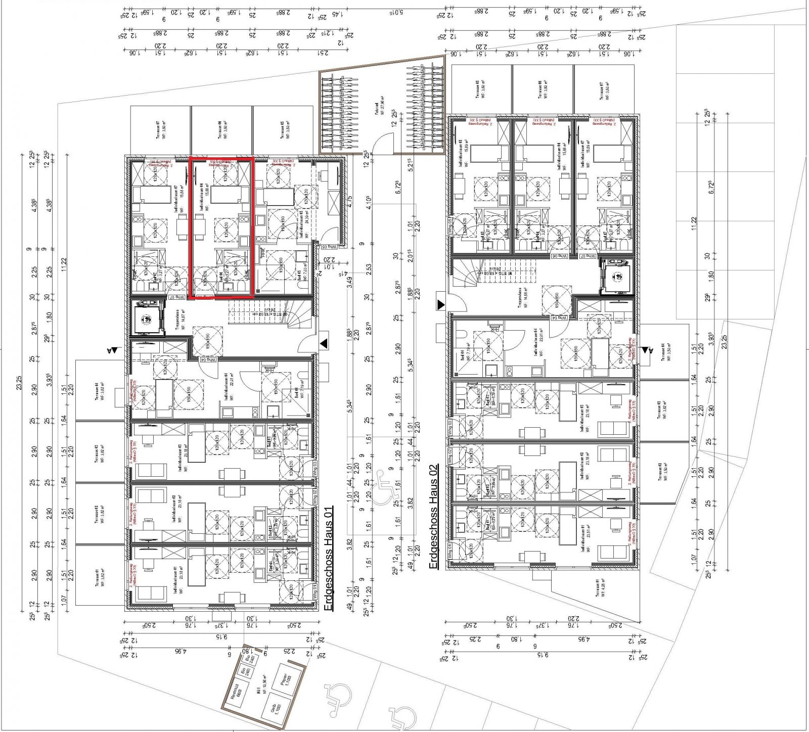 Grundriss Wohnung 01.06 Grundriss Wohnung 01.06