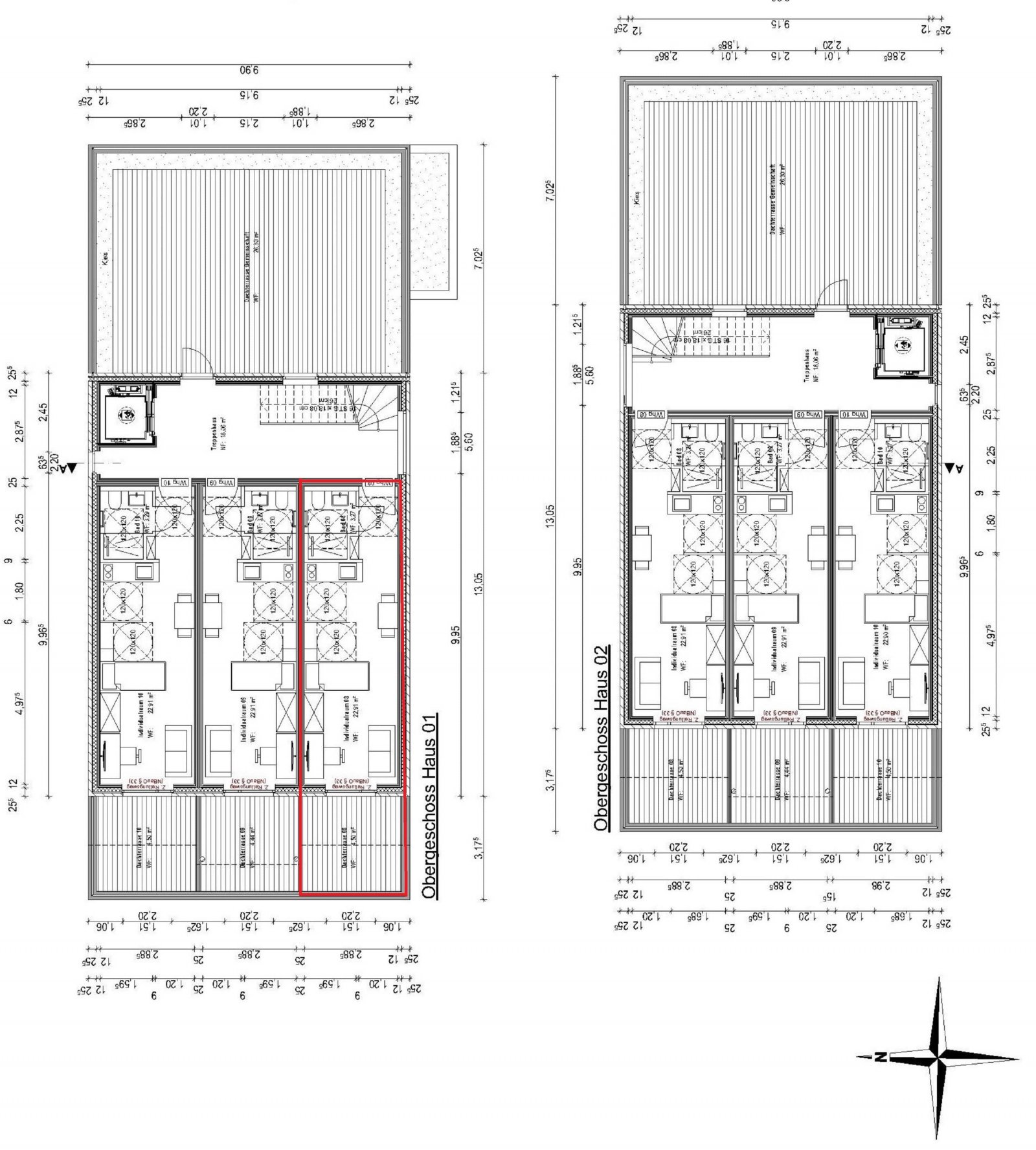 Grundriss Wohnung 01.08 Grundriss Wohnung 01.08