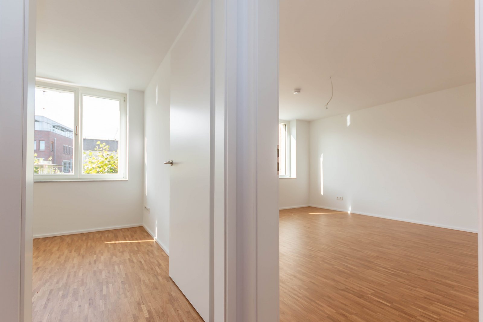 Blick in die Schlafzimmer
