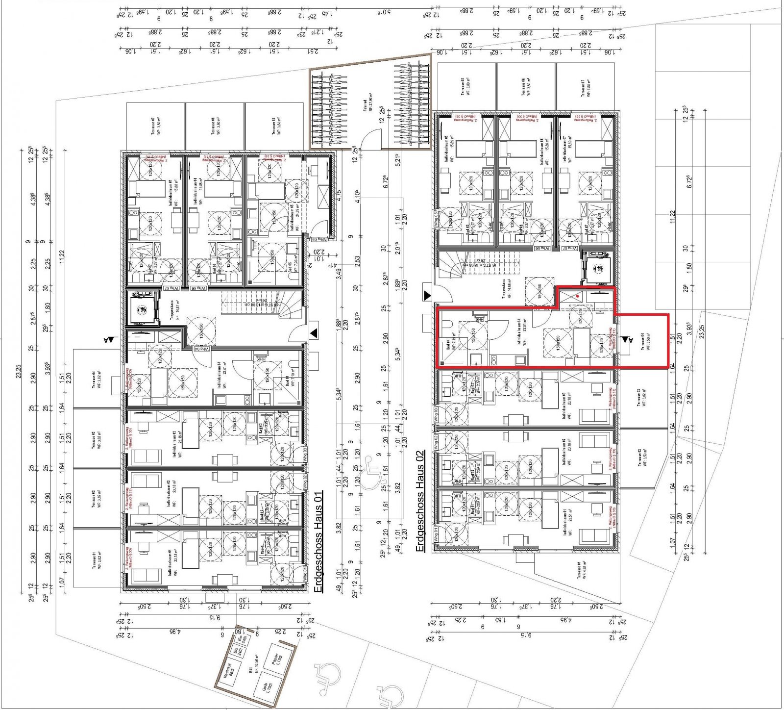 Grundriss Wohnung 02.04 Grundriss Wohnung 02.04