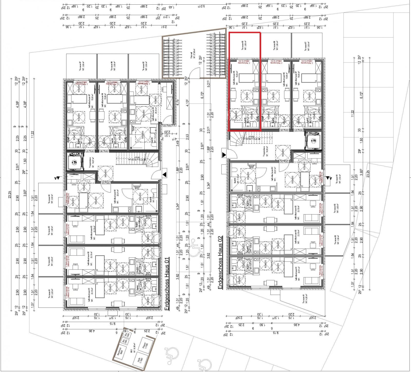 Grundriss Wohnung 02.05 Grundriss Wohnung 02.05