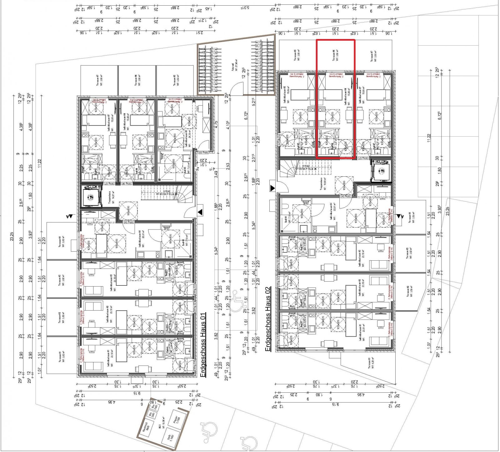 Grundriss Wohnung 02.06 Grundriss Wohnung 02.06