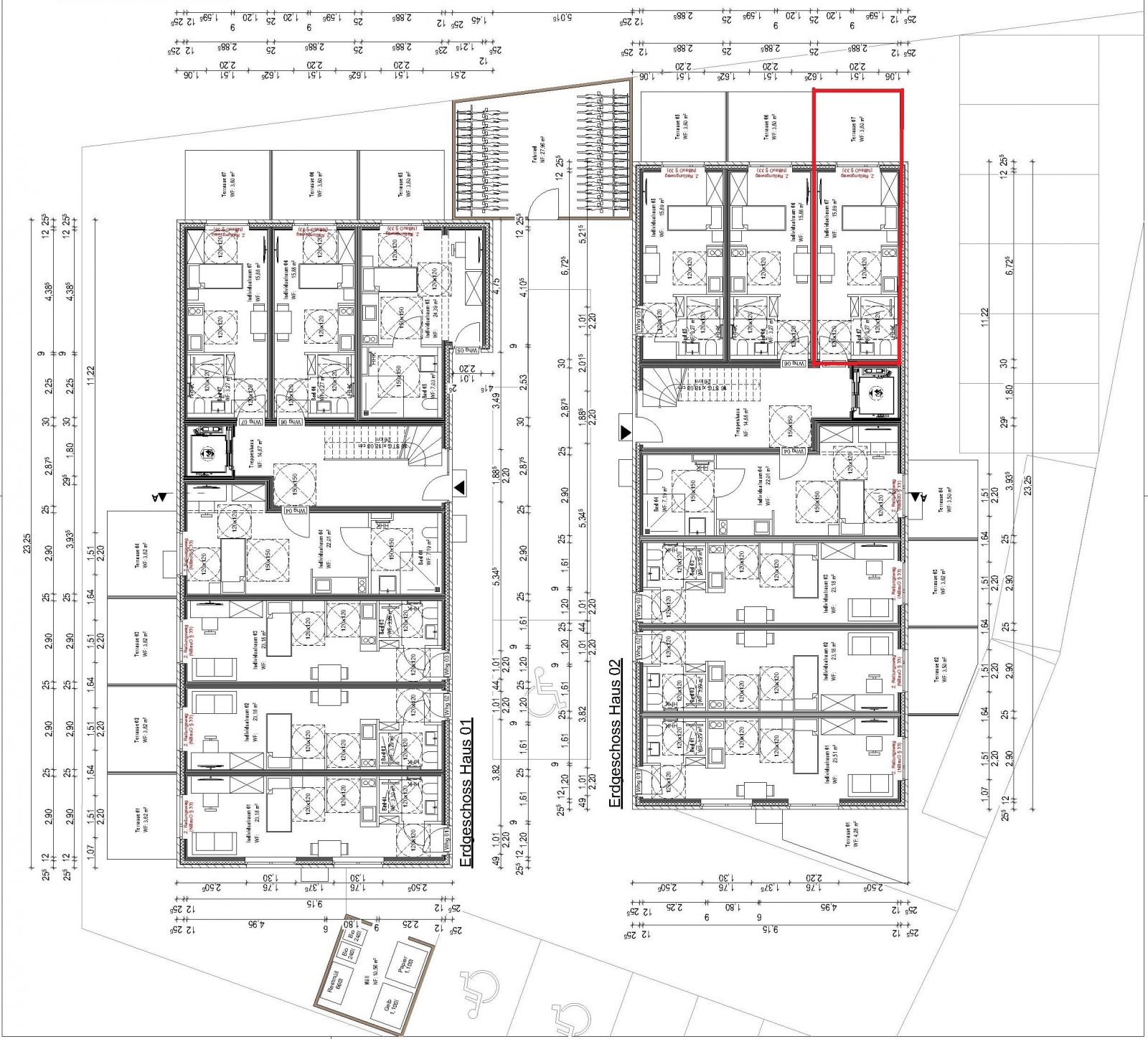 Grundriss Wohnung 02.07 Grundriss Wohnung 02.07
