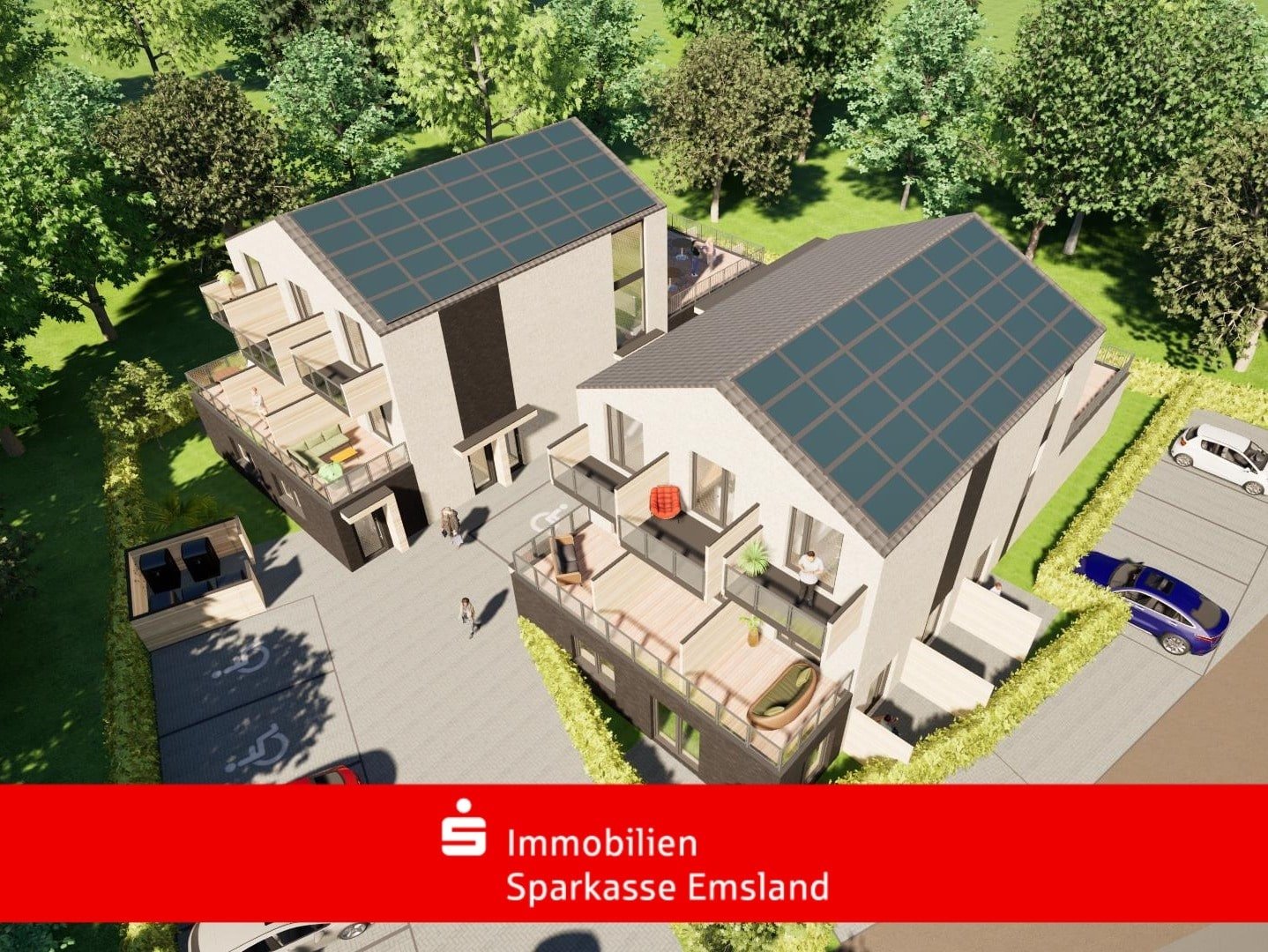 Lingen: Smart Living Lingen
Neubau-Eigentumswohnungen incl. Kellerraum 