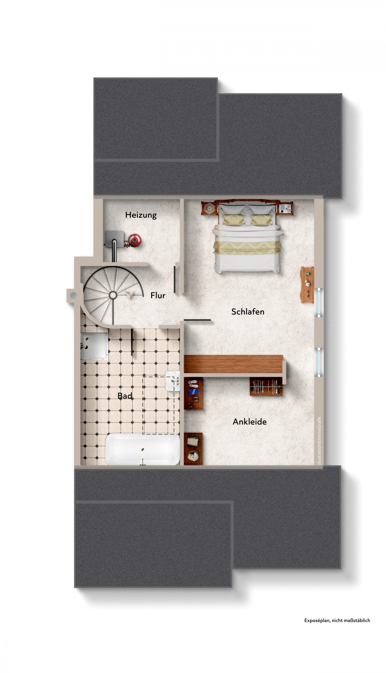 Grundriss DG 