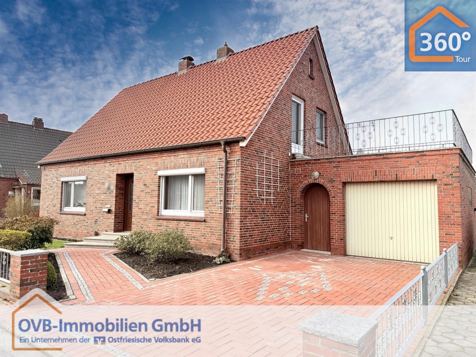 Krummhörn: Sehr gepflegtes Einfamilienhaus mit Garage und Garten in ruhiger Siedlungslage 