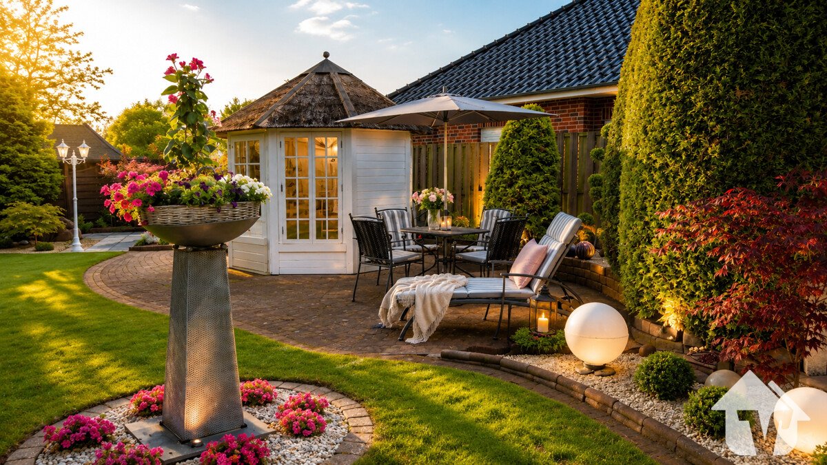 Sitzgruppe im Garten Sitzgruppe im Garten