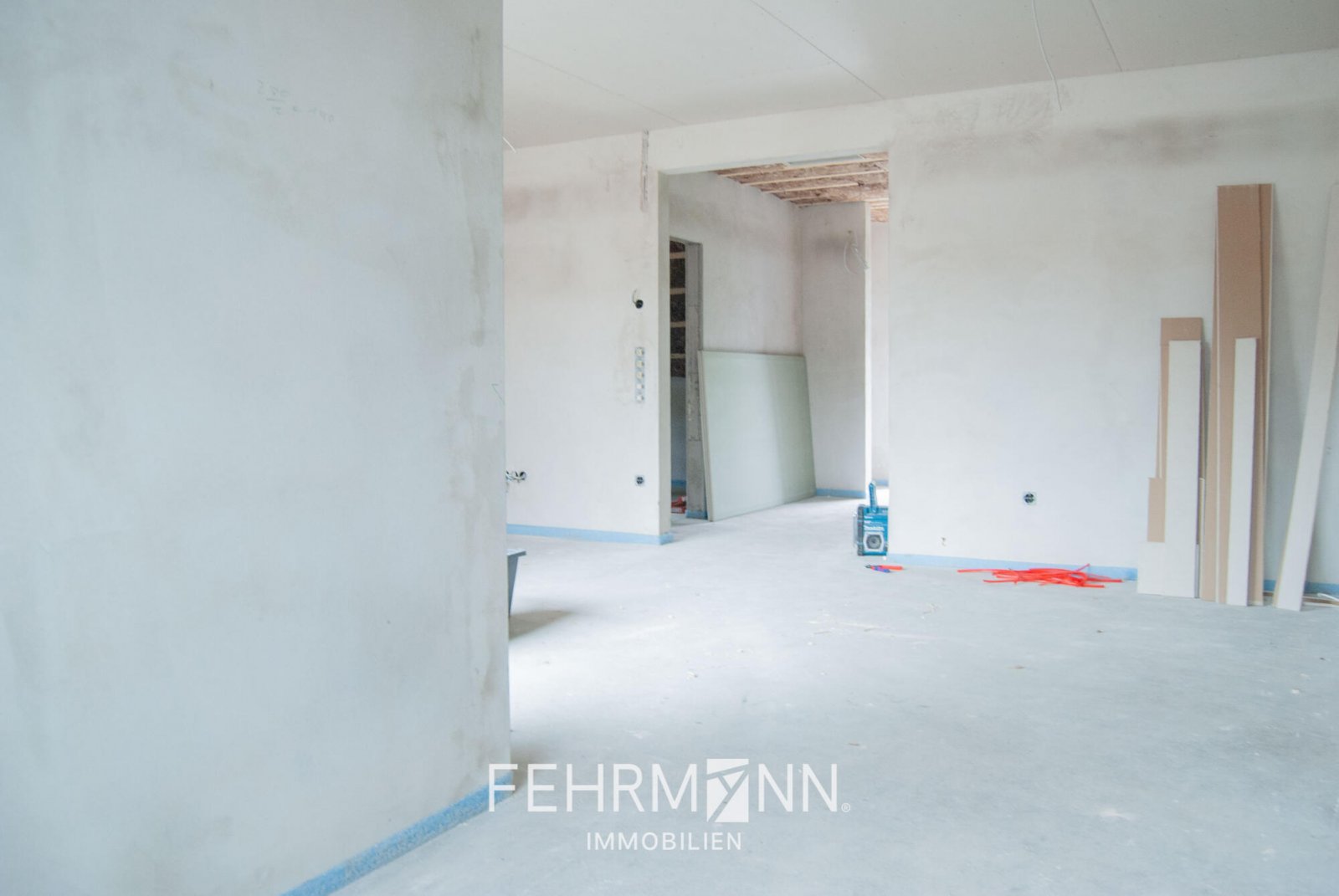 Beispielwohnung/Aktueller Baufortschritt