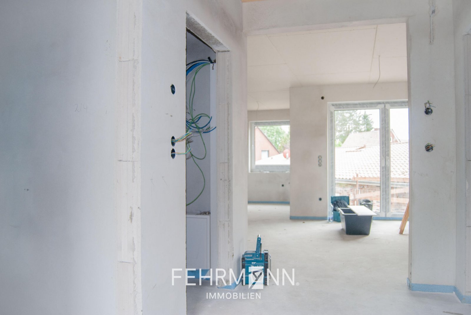 Beispielwohnung/Aktueller Baufortschritt