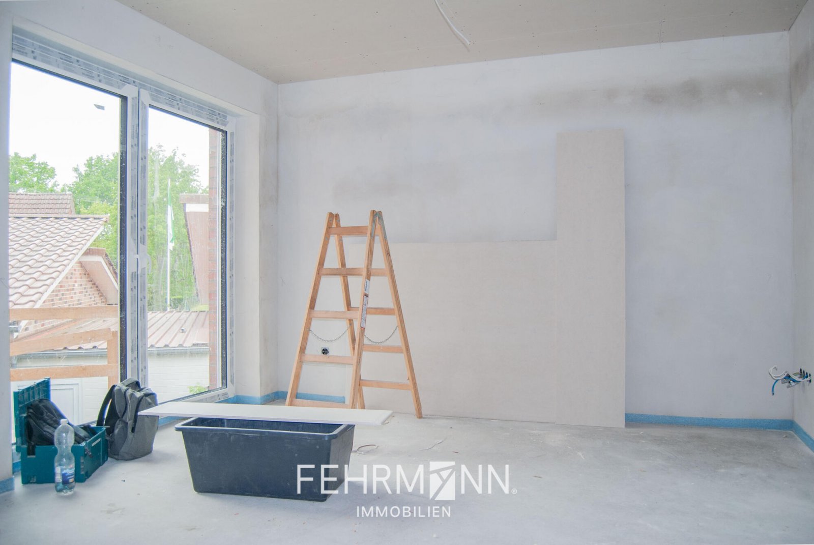 Beispielwohnung/Aktueller Baufortschritt