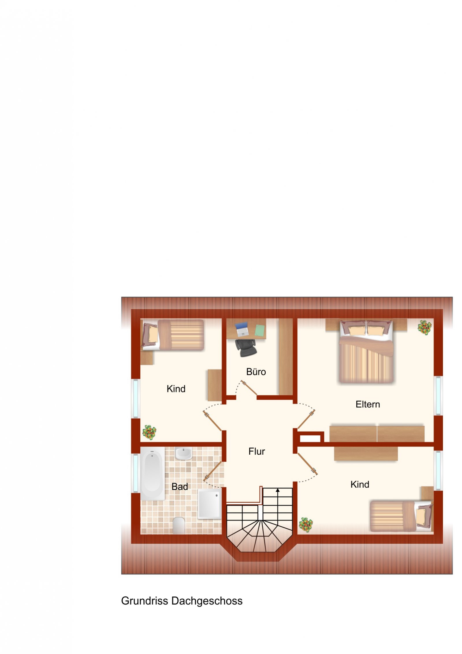 Grundriss Dachgeschoss